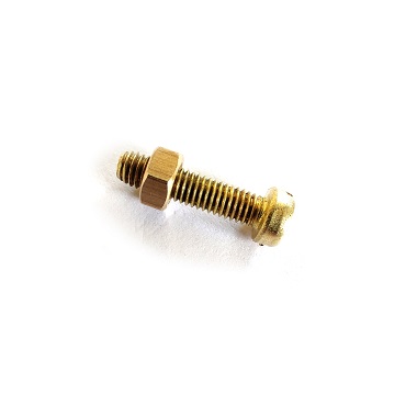 Brass Nut Bolt(Screw Driver Slot)